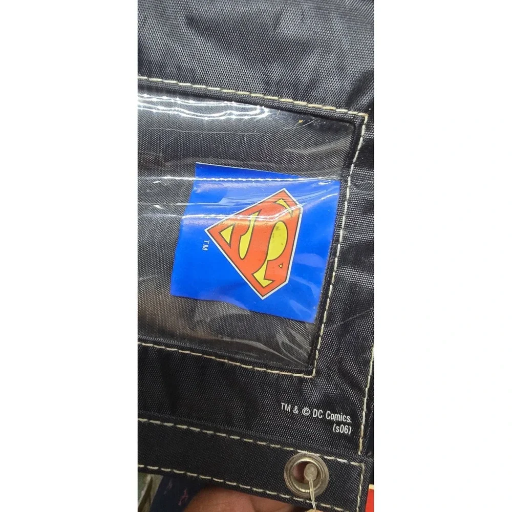 Vintage Superman-themed pencil pouch NWT
